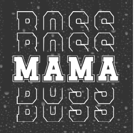 Boss Mama Decal – Empowering Vinyl Sticker for Car, Laptop, or Tumbler