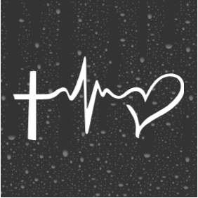 Hope Faith Love – Without Words Decal – Symbolic Vinyl Sticker for Car, Laptop, or Water Bottle